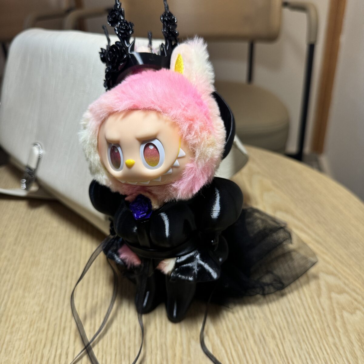 Black Rose Skull Outfit for Dolls – Lady Gaga Mayhem Ball Inspired (2025 Las Vegas) - Image 2