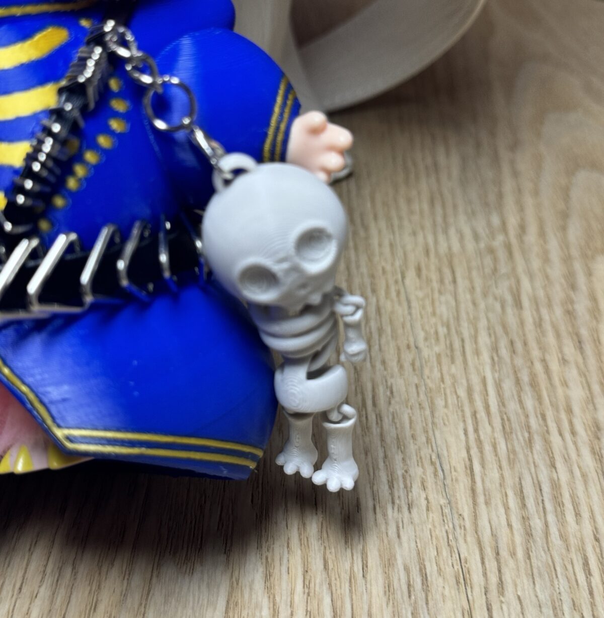 Blue Ram Horn Doll Outfit for Labubu – Lady Gaga Inspired Festival Style Collectible (Apr 11, 2025, Coachella) - Image 3