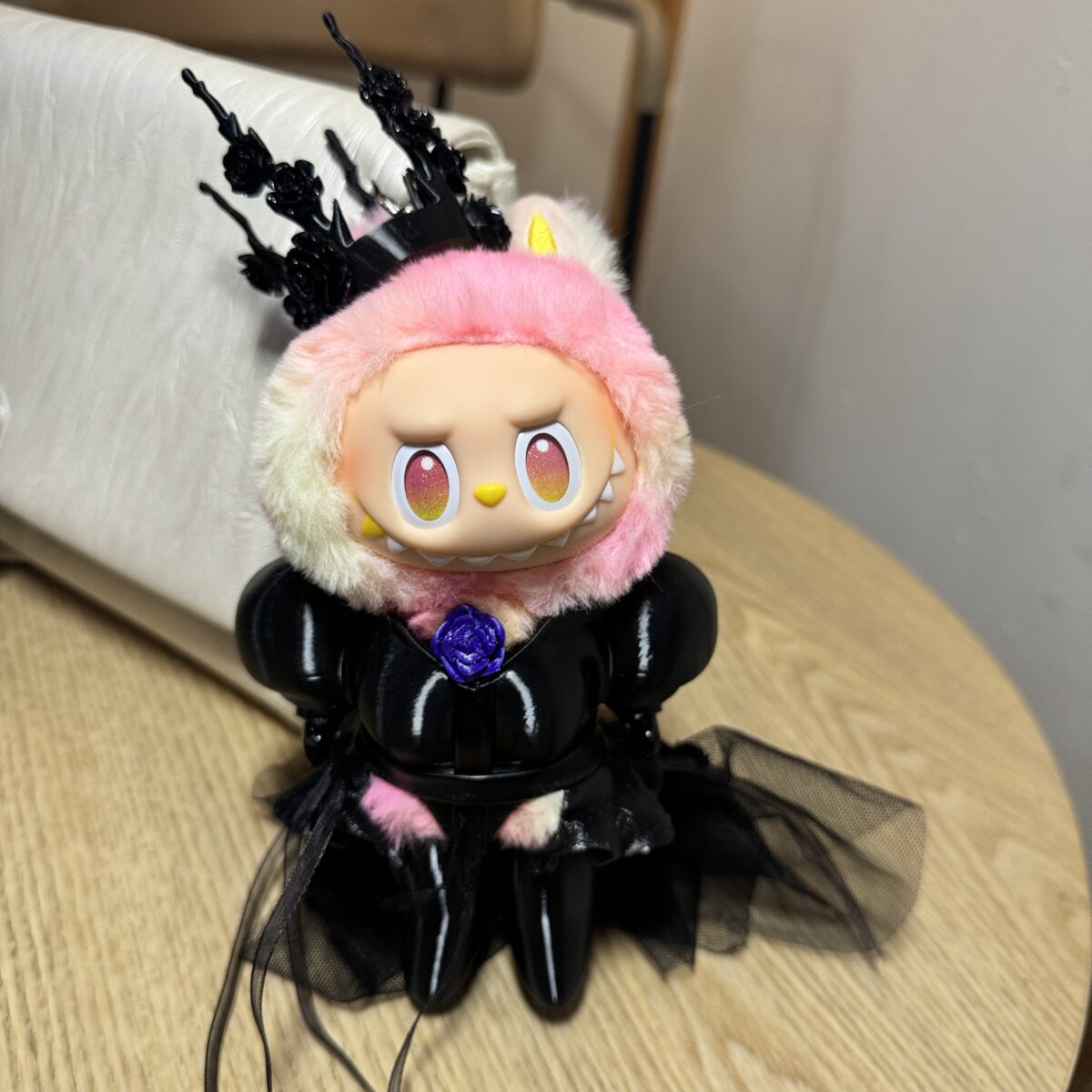 Black Rose Skull Outfit for Dolls – Lady Gaga Mayhem Ball Inspired (2025 Las Vegas) - Image 1