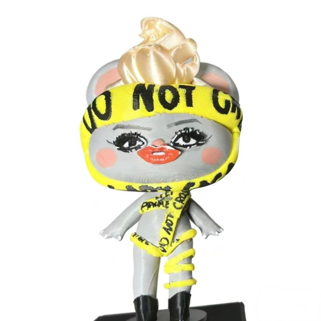 Lady Gaga Telephone MV 2010 blind box figure set featuring 10 unique designs with iconic outfits and props for collectors