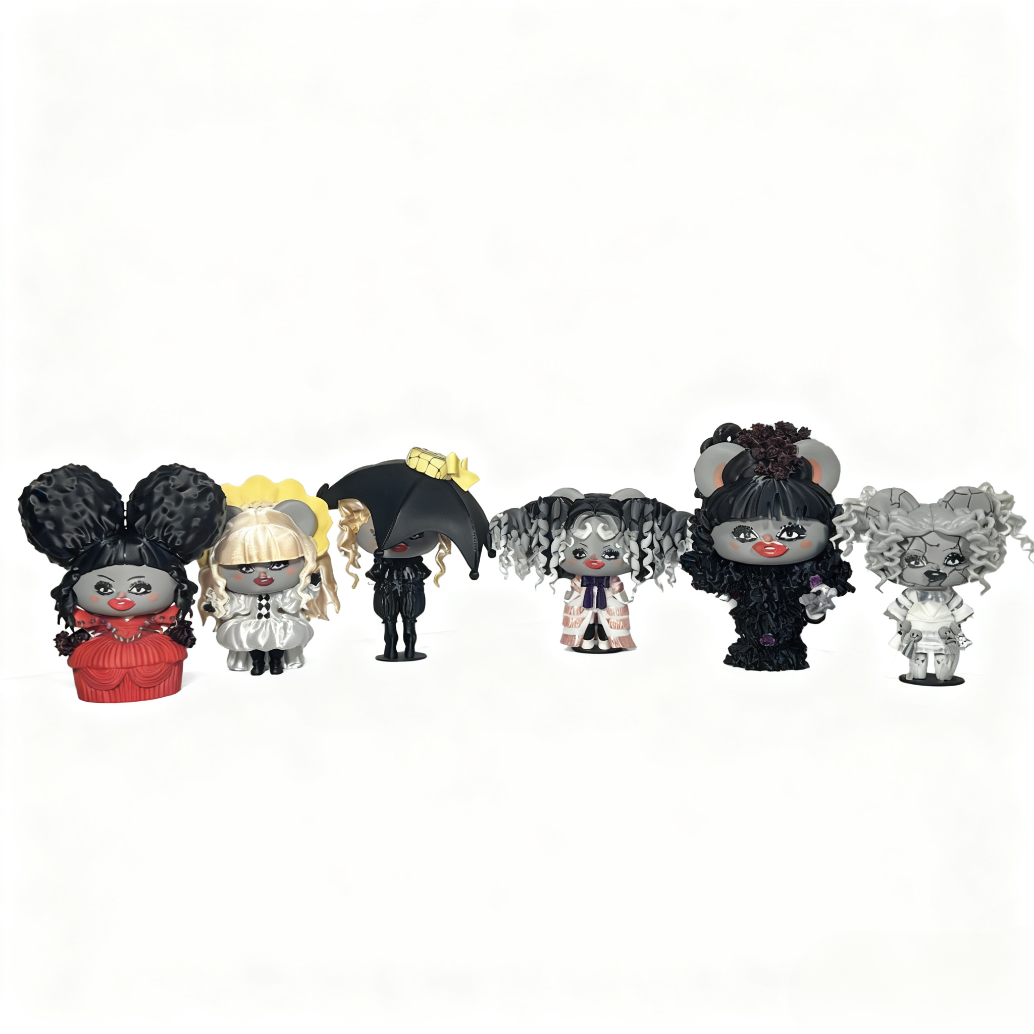 4be9400a4dcf39cf2980046bdf3ca8e9 Gothic Closet of Labubu – Lady Gaga Inspired Dark Fantasy Figure Set (2025 Collectible)